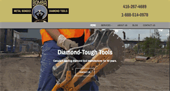 Desktop Screenshot of bombadiamondtools.com